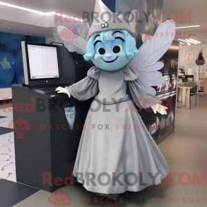 Gray Tooth Fairy mascot...