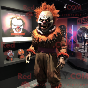 Brown Evil Clown...