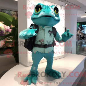 Disfraz de mascota Teal...