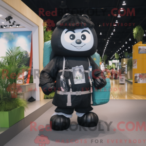 Black Dim Sum mascot...