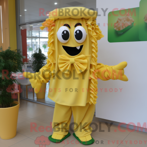Disfraz de mascota de pasta...