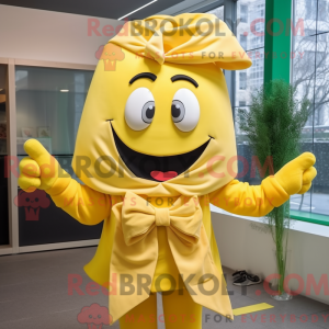Gul Pesto Pasta maskot...
