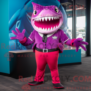 Personnage mascotte Magenta...