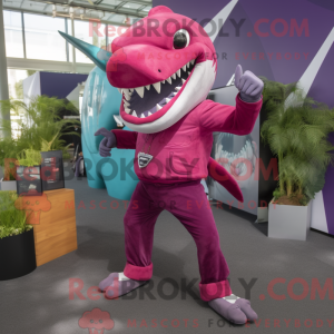 Personnage mascotte Magenta...