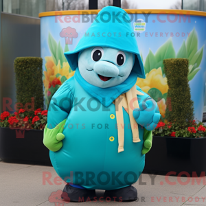 Turkis Pot Of Gold maskot...