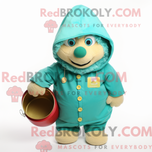 Turkis Pot Of Gold maskot...