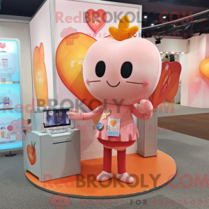Personaggio mascotte Peach...