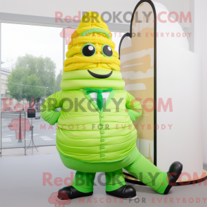 Lime Green Croissant...