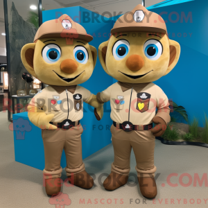 Tan Arrow Of Love mascot...