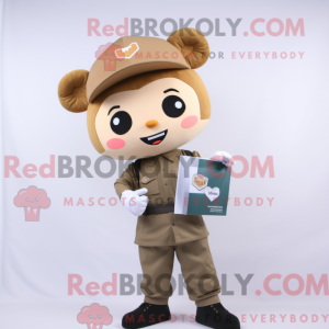 Tan Arrow Of Love mascot...