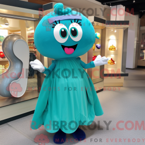 Disfraz de mascota Teal...