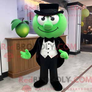 Grüner Apfel Maskottchen...