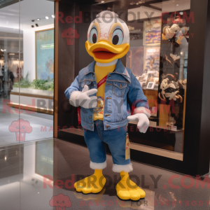 Máscara de pato com...
