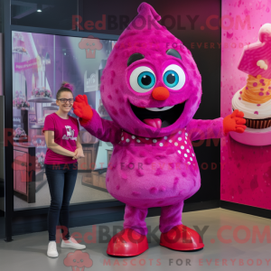 Postava maskota Magenta...