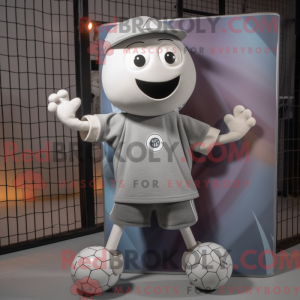 Grey Soccer Goal...