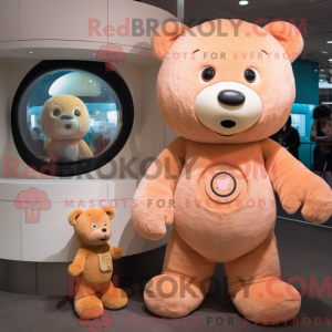 Pfirsich Teddybär...