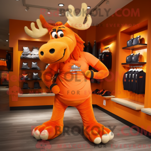 Orangefarbener...