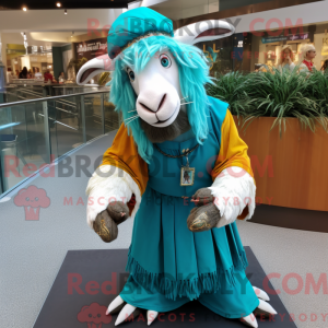 Turkis Boer Goat maskot...