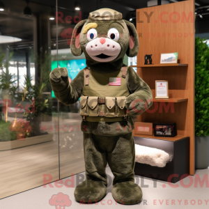 Máscara de soldado...