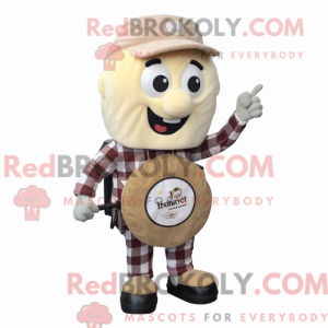 Creme Unicyclist maskot...