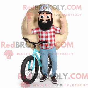 Creme Unicyclist maskot...