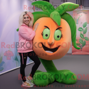 Maskottchenkostüm Peach...