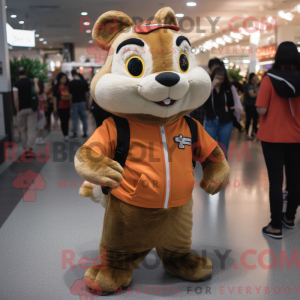 Brown Chipmunk mascot...