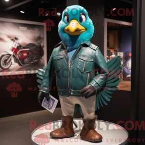 Figura de máscara de pombo...