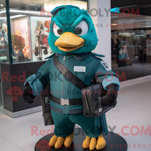 Disfraz de mascota Teal...