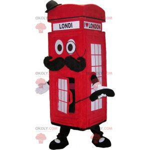 Mascote da cabine telefônica de Londres. Mascote londrino -