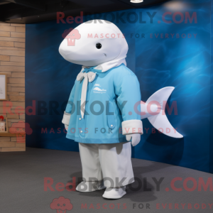 Sky Blue Beluga Whale...