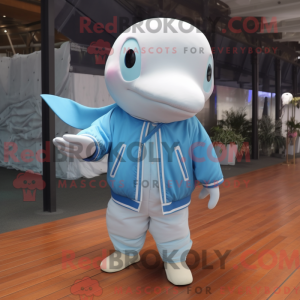 Sky Blue Beluga Whale...