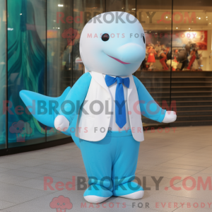 Sky Blue Beluga Whale...