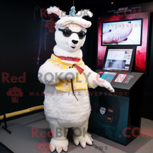 Disfraz de mascota Llama...