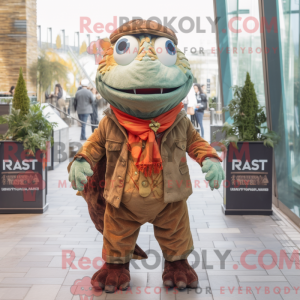 Costume mascotte de Piranha...