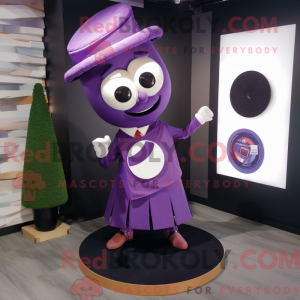 Maskotkostymekarkter Purple...