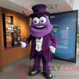 Disfraz de mascota Purple...