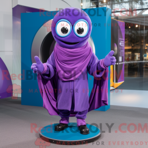 Disfraz de mascota Purple...
