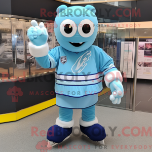 Mascotte de bâton de hockey...