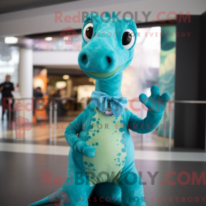 Costume mascotte Diplodocus...
