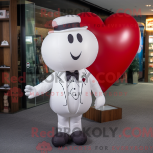 White Heart Shaped Balloons...