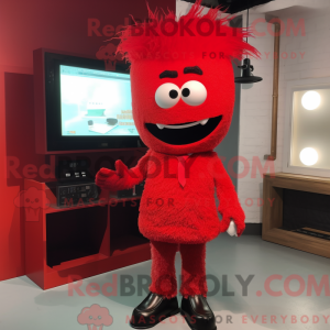 Figura de máscara de TV...
