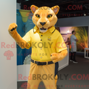 Disfraz de mascota Puma...