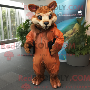 Disfraz de mascota Rust...
