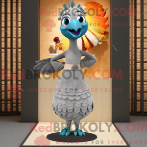 Disfraz de mascota de pavo...