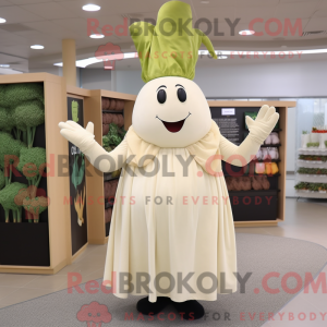 Cream Beet maskot kostume...