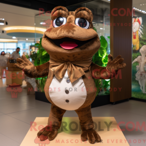 Disfraz de mascota rana...