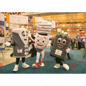 3 mascotas de bombilla y electrodomésticos. - Redbrokoly.com