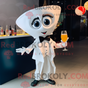 Wit Tacos-mascottekostuum...