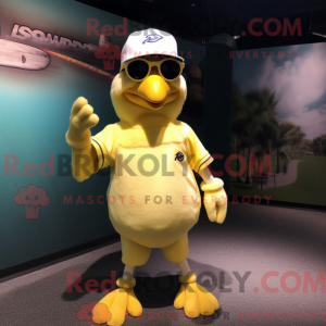 Citrongul Dodo Bird maskot...